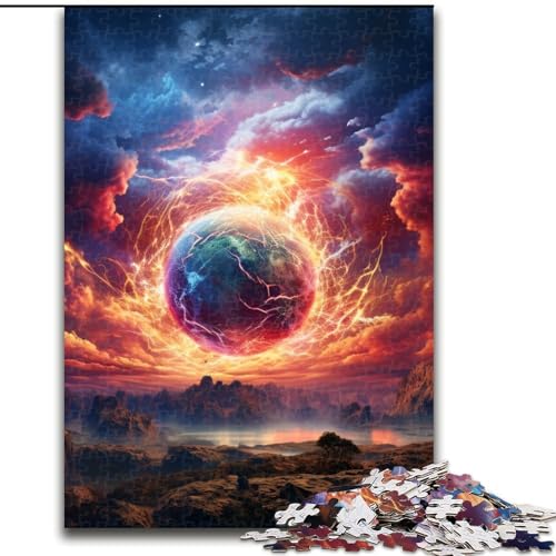 Puzzle mit 1000 Teilen für Erwachsene, Fantasielandschaft, Denkspiel für Teenager, Familienspieleabend (Größe: 26x38cm) von LGSHENG