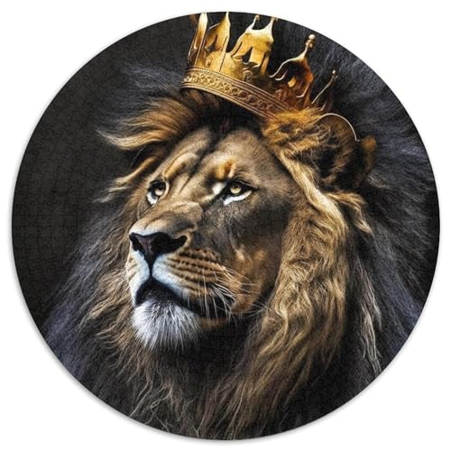 Puzzle mit 1000 Teilen für Erwachsene „König der Graslandlöwen“, 1000-teiliges Puzzle, Familienaktivitätsspiel für Teenager, anspruchsvolles Denkspiel, 67,5 x 67,5 cm Puzzle mit 1000 Teilen für Erwachsene „König der Graslandlöwen“, 1000-teiliges Puzzle, Familienaktivitätsspiel für Teenager, anspruchsvolles Denkspiel, 67,5 x 67,5 cm von LGSHENG