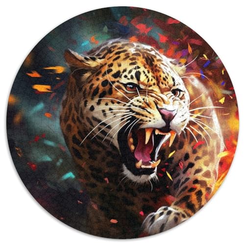 Puzzles für 1000 Teile, Art Leopard-Puzzles aus Karton, perfekt für Familienspaß an Weihnachten, Thanksgiving, Geburtstagen und Ostern, 67,5 x 67,5 cm Puzzles für 1000 Teile, Art Leopard-Puzzles aus Karton, perfekt für Familienspaß an Weihnachten, Thanksgiving, Geburtstagen und Ostern, 67,5 x 67,5 cm von LGSHENG
