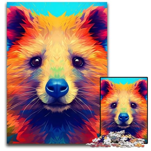 Quokka Bunte Puzzles 1000 Teile für Erwachsene, Holzpuzzle, ideal für Teenager und Sammler, Reisegeschenk, Familienaktivität, 50x75cm Quokka Bunte Puzzles 1000 Teile für Erwachsene, Holzpuzzle, ideal für Teenager und Sammler, Reisegeschenk, Familienaktivität, 50x75cm von LGSHENG