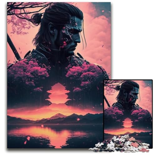 Sakura-Krieger-Puzzle für Erwachsene, 1000-teiliges Holzpuzzle, anspruchsvolles Denkspiel für Teenager, Spaß für den Familienspieleabend, 26x38cm Sakura-Krieger-Puzzle für Erwachsene, 1000-teiliges Holzpuzzle, anspruchsvolles Denkspiel für Teenager, Spaß für den Familienspieleabend, 26x38cm von LGSHENG