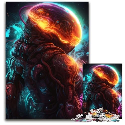 Space Alien I 1000-teiliges Puzzle aus Holz für Erwachsene, anspruchsvolles Denkspiel – entspannendes Spielzeug für Teenager, 26x38cm Space Alien I 1000-teiliges Puzzle aus Holz für Erwachsene, anspruchsvolles Denkspiel – entspannendes Spielzeug für Teenager, 26x38cm von LGSHENG
