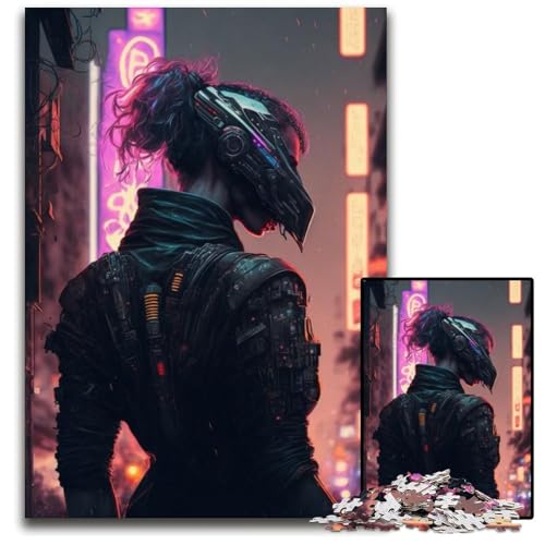 Virusverbreitung 1000-teiliges Puzzle Holzpuzzle für Erwachsene Anspruchsvolles Denkspiel - Entspannendes Spielzeug für Teenager 26x38cm von LGSHENG