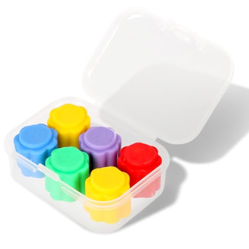 LGWJHCY 6PCS Koreanische Traditionelle Reflex Herausforderung Spiel, Gonggi Jack Stein Kiesel Set, Stein Fangen Spiel, Hand Auge Koordination Training Spielzeug von LGWJHCY