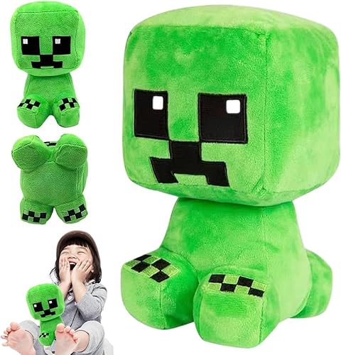 LGWJHCY Cartoon Plush Figure, Creep-er Plush Toy,22 cm Characters Doll on The Theme Game, for Boys and Girls Birthday Gifts, Game Fans Toy LGWJHCY Cartoon Plush Figure, Creep-er Plush Toy,22 cm Characters Doll on The Theme Game, for Boys and Girls Birthday Gifts, Game Fans Toy von LGWJHCY