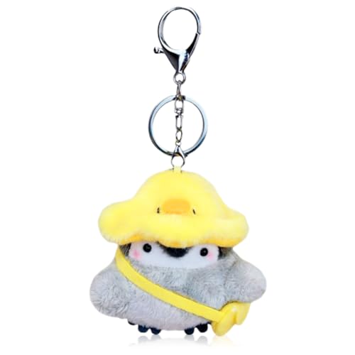 LGWJHCY Entenhut Pinguin Plüsch Tier Spielzeug Schlüsselbund, Kleine Kuscheltiere Schlüsselanhänger, Niedlichen Plüschtier Schlüsselring, Zubehör Geschenke für Kinder Mädchen und Jungen. LGWJHCY Entenhut Pinguin Plüsch Tier Spielzeug Schlüsselbund, Kleine Kuscheltiere Schlüsselanhänger, Niedlichen Plüschtier Schlüsselring, Zubehör Geschenke für Kinder Mädchen und Jungen. von LGWJHCY