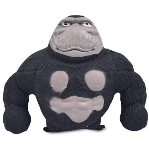 LGWJHCY Gorilla Spielzeug Stressabbau, Gorilla Stress Toy, Anti Stress Spielzeug, Pinch Relieve Stress Spielzeug, Geeignet für Freizeit, Unterhaltung und Dekompression.（Schwarz） von LGWJHCY