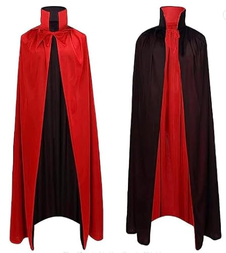 LGWJHCY Schwarz Rot Doppelseitig Stehkragen, Halloween Doppelseitig Stehkragen Kostüm Cape, Karneval Hexe Umhang, Halloween Vampir Kostüm Unisex für Karneval Halloween Cosplay. LGWJHCY Schwarz Rot Doppelseitig Stehkragen, Halloween Doppelseitig Stehkragen Kostüm Cape, Karneval Hexe Umhang, Halloween Vampir Kostüm Unisex für Karneval Halloween Cosplay. von LGWJHCY