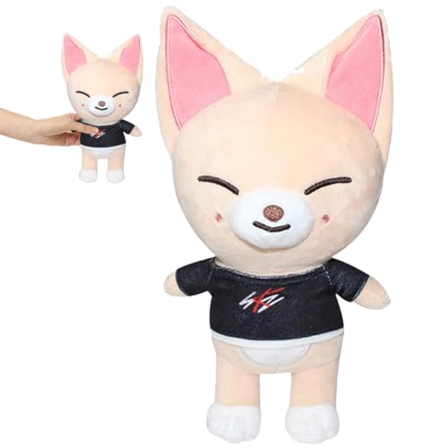 LGWJHCY Stray Kids Cute Fuchs Plush Doll, Fuchs Soft Plushie, Stuffed Kuscheltier Pillow Cushion, Stray Plush Toy, Cartoon Soft Toy für Kinder Jungen und Mädchen Fans. LGWJHCY Stray Kids Cute Fuchs Plush Doll, Fuchs Soft Plushie, Stuffed Kuscheltier Pillow Cushion, Stray Plush Toy, Cartoon Soft Toy für Kinder Jungen und Mädchen Fans. von LGWJHCY