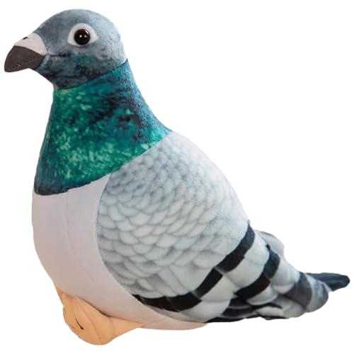 LGWJHCY Taube Plüschtier, Kuscheltier Taube Vogel Plüschtier, Puppe für Kinder, Stofftier Taube Geeignet für Jungen, Mädchen Geburtstagsgeschenk Lustige Spielkameraden Zimmer Dekoration(20 cm) von LGWJHCY