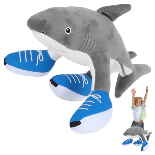 LGWJHCY Tralalero Tralala Plush Figure, Funny Cuddly Toy Shark, Soft Plush for Children and Adults, Tung Sahur Figure, Gift for Gaming Fans and Collectors von LGWJHCY