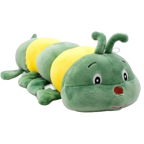 LGWJHCY Weiche Raupen Kuscheltier Spielfigur, Grüne Raupe Nimmersatt Plüschtiere, Plüsch Gefüllte Tiergeschenke, Tolles Geschenk für Jungen Und Mädchen Zum Fantasievollen Spielen LGWJHCY Weiche Raupen Kuscheltier Spielfigur, Grüne Raupe Nimmersatt Plüschtiere, Plüsch Gefüllte Tiergeschenke, Tolles Geschenk für Jungen Und Mädchen Zum Fantasievollen Spielen von LGWJHCY