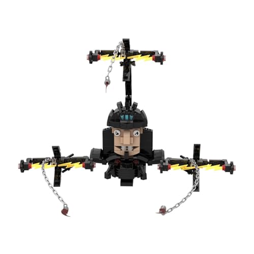 LHBM Skibid Toilet Zombie GMAN Bausteine Action Figuren Spielzeug,Toilet Titan TV Man Building Blocks,Ideen Spielzeug für Erwachsene Jungen oder Mädchen E von LHBM