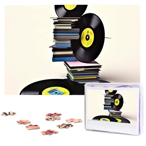 Vinyl Records and Tapes Puzzles from Photos - 1000 Pieces Jigsaw Puzzle for Adults Personalized Picture Puzzles Large Piece Challenging Puzzle Home Decor Birthday Party Gift 74.9 cmx 50.0 cm Vinyl Records and Tapes Puzzles from Photos - 1000 Pieces Jigsaw Puzzle for Adults Personalized Picture Puzzles Large Piece Challenging Puzzle Home Decor Birthday Party Gift 74.9 cmx 50.0 cm von LHBWCVN