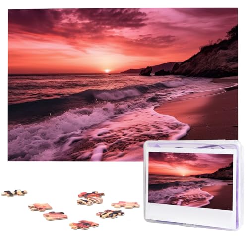 Puzzle für Erwachsene, personalisiertes Holzpuzzle, 1000 Teile, Fotopuzzle, Bild, Jigsaw Strand, Sonnenuntergang, benutzerdefinierte Puzzles, Hochzeitspuzzles für Geburtstag, Weihnachten Puzzle für Erwachsene, personalisiertes Holzpuzzle, 1000 Teile, Fotopuzzle, Bild, Jigsaw Strand, Sonnenuntergang, benutzerdefinierte Puzzles, Hochzeitspuzzles für Geburtstag, Weihnachten von LHCVSFGW