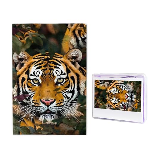 Puzzle für Erwachsene, personalisiertes Holzpuzzle, 1000 Teile, Fotopuzzle, Bild, Puzzle, Camouflage, Tiger, benutzerdefinierte Puzzles, Hochzeitspuzzles für Geburtstag, Weihnachten Puzzle für Erwachsene, personalisiertes Holzpuzzle, 1000 Teile, Fotopuzzle, Bild, Puzzle, Camouflage, Tiger, benutzerdefinierte Puzzles, Hochzeitspuzzles für Geburtstag, Weihnachten von LHCVSFGW