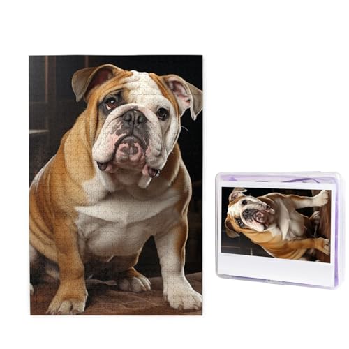 Puzzle für Erwachsene, personalisiertes Holzpuzzle, 1000 Teile, Fotopuzzle, Bild, Puzzle, Englische Bulldogge, individuelle Puzzles, Hochzeitspuzzles für Geburtstag, Weihnachten Puzzle für Erwachsene, personalisiertes Holzpuzzle, 1000 Teile, Fotopuzzle, Bild, Puzzle, Englische Bulldogge, individuelle Puzzles, Hochzeitspuzzles für Geburtstag, Weihnachten von LHCVSFGW