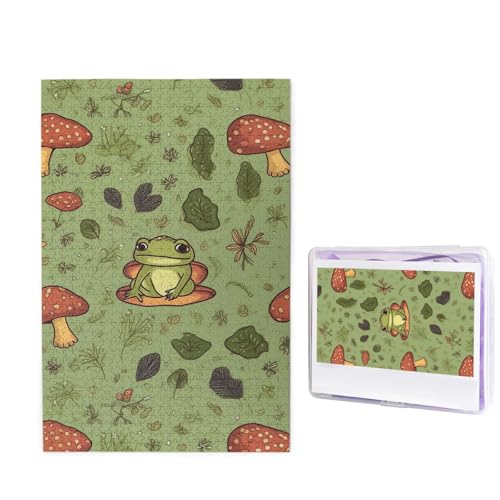 Puzzle für Erwachsene, personalisiertes Holzpuzzle, 1000 Teile, Fotopuzzle, Bild, Puzzle, Frösche und Pilze, individuelle Puzzles, Hochzeitspuzzles für Geburtstag, Weihnachten Puzzle für Erwachsene, personalisiertes Holzpuzzle, 1000 Teile, Fotopuzzle, Bild, Puzzle, Frösche und Pilze, individuelle Puzzles, Hochzeitspuzzles für Geburtstag, Weihnachten von LHCVSFGW