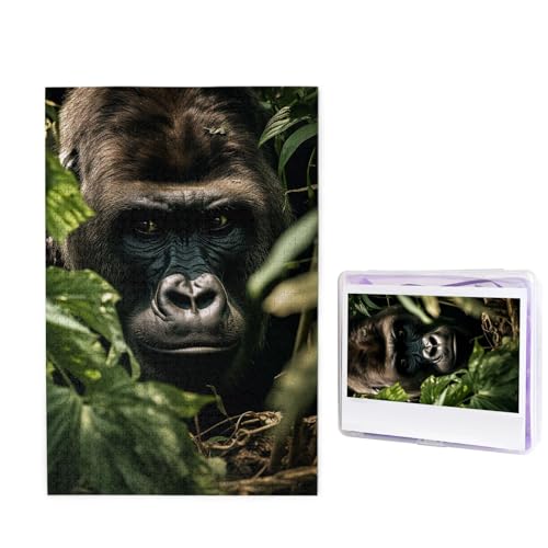 Puzzle für Erwachsene, personalisiertes Holzpuzzle, 1000 Teile, Fotopuzzle, Bild, Puzzle, Gorilla-Landschaft, benutzerdefinierte Puzzles, Hochzeitspuzzles für Geburtstag, Weihnachten Puzzle für Erwachsene, personalisiertes Holzpuzzle, 1000 Teile, Fotopuzzle, Bild, Puzzle, Gorilla-Landschaft, benutzerdefinierte Puzzles, Hochzeitspuzzles für Geburtstag, Weihnachten von LHCVSFGW
