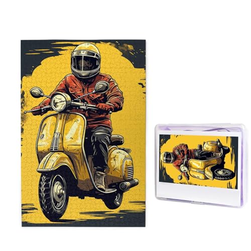 Puzzle für Erwachsene, personalisiertes Holzpuzzle, 1000 Teile, Fotopuzzle, Bild, Puzzle, Roller, Mann, individuelle Puzzles, Hochzeitspuzzles für Geburtstag, Weihnachten Puzzle für Erwachsene, personalisiertes Holzpuzzle, 1000 Teile, Fotopuzzle, Bild, Puzzle, Roller, Mann, individuelle Puzzles, Hochzeitspuzzles für Geburtstag, Weihnachten von LHCVSFGW