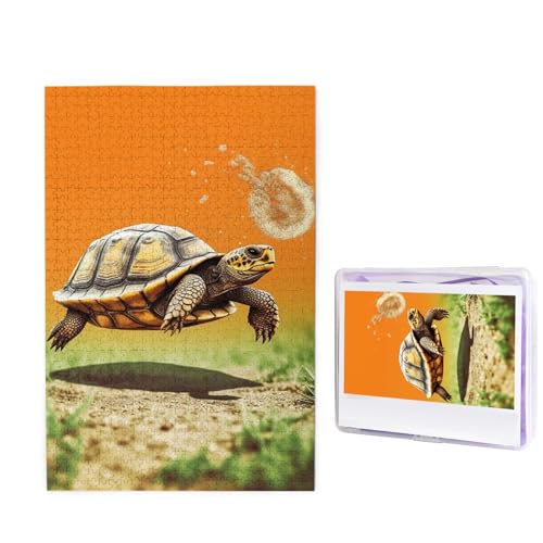 Puzzle für Erwachsene, personalisiertes Holzpuzzle, 1000 Teile, Fotopuzzle, Bild, Puzzle, Schildkröte, springen, benutzerdefinierte Puzzles, Hochzeitspuzzles für Geburtstag, Weihnachten Puzzle für Erwachsene, personalisiertes Holzpuzzle, 1000 Teile, Fotopuzzle, Bild, Puzzle, Schildkröte, springen, benutzerdefinierte Puzzles, Hochzeitspuzzles für Geburtstag, Weihnachten von LHCVSFGW