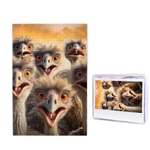 Puzzle für Erwachsene, personalisiertes Holzpuzzle, 1000 Teile, Fotopuzzle, Bild, Puzzle, Strauße, individuelle Puzzle, Hochzeitspuzzles für Geburtstag, Weihnachten Puzzle für Erwachsene, personalisiertes Holzpuzzle, 1000 Teile, Fotopuzzle, Bild, Puzzle, Strauße, individuelle Puzzle, Hochzeitspuzzles für Geburtstag, Weihnachten von LHCVSFGW