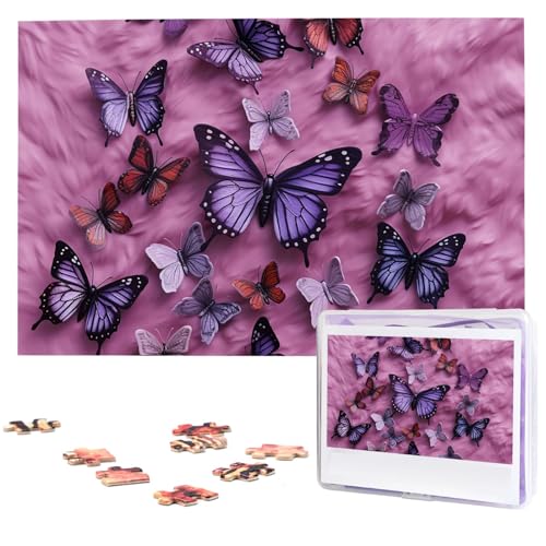 Puzzle für Erwachsene, personalisiertes Holzpuzzle, 1000 Teile, Fotopuzzle, Bild, Puzzle, alle Schmetterlinge, benutzerdefinierte Puzzles, Hochzeitspuzzles für Geburtstag, Weihnachten Puzzle für Erwachsene, personalisiertes Holzpuzzle, 1000 Teile, Fotopuzzle, Bild, Puzzle, alle Schmetterlinge, benutzerdefinierte Puzzles, Hochzeitspuzzles für Geburtstag, Weihnachten von LHCVSFGW