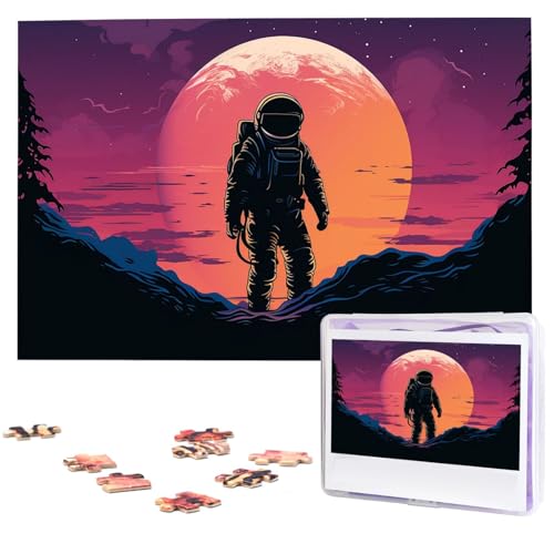 Puzzle für Erwachsene, personalisiertes Holzpuzzle, 1000 Teile, Fotopuzzle, Bild, Puzzle, cooler Astronaut, benutzerdefinierte Puzzles, Hochzeitspuzzles für Geburtstag, Weihnachten Puzzle für Erwachsene, personalisiertes Holzpuzzle, 1000 Teile, Fotopuzzle, Bild, Puzzle, cooler Astronaut, benutzerdefinierte Puzzles, Hochzeitspuzzles für Geburtstag, Weihnachten von LHCVSFGW