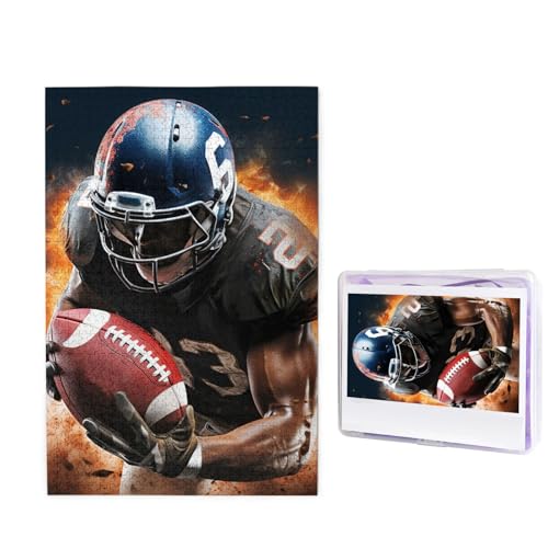 Puzzle für Erwachsene, personalisiertes Holzpuzzle, 1000 Teile, Fotopuzzle, Bild, Puzzle, cooles American Football, benutzerdefinierte Puzzles, Hochzeitspuzzles für Geburtstag, Weihnachten Puzzle für Erwachsene, personalisiertes Holzpuzzle, 1000 Teile, Fotopuzzle, Bild, Puzzle, cooles American Football, benutzerdefinierte Puzzles, Hochzeitspuzzles für Geburtstag, Weihnachten von LHCVSFGW