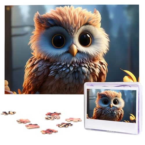Puzzle für Erwachsene, personalisiertes Holzpuzzle, 1000 Teile, Fotopuzzle, Bild, Puzzle, niedliche Eule, benutzerdefinierte Puzzles, Hochzeitspuzzles für Geburtstag, Weihnachten Puzzle für Erwachsene, personalisiertes Holzpuzzle, 1000 Teile, Fotopuzzle, Bild, Puzzle, niedliche Eule, benutzerdefinierte Puzzles, Hochzeitspuzzles für Geburtstag, Weihnachten von LHCVSFGW