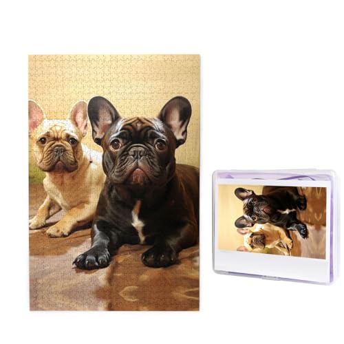 Puzzle für Erwachsene, personalisiertes Holzpuzzle, 1000 Teile, Fotopuzzle, Bild, Puzzle, niedliche französische Bulldogge, Grafiken, individuelle Puzzles, Hochzeitspuzzles für Geburtstag, Weihnachten Puzzle für Erwachsene, personalisiertes Holzpuzzle, 1000 Teile, Fotopuzzle, Bild, Puzzle, niedliche französische Bulldogge, Grafiken, individuelle Puzzles, Hochzeitspuzzles für Geburtstag, Weihnachten von LHCVSFGW