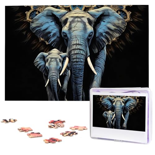 Puzzle für Erwachsene, personalisiertes Holzpuzzle, 1000 Teile, Fotopuzzle, Bild, Puzzle, zwei Elefanten, benutzerdefinierte Puzzles, Hochzeitspuzzles für Geburtstag, Weihnachten Puzzle für Erwachsene, personalisiertes Holzpuzzle, 1000 Teile, Fotopuzzle, Bild, Puzzle, zwei Elefanten, benutzerdefinierte Puzzles, Hochzeitspuzzles für Geburtstag, Weihnachten von LHCVSFGW