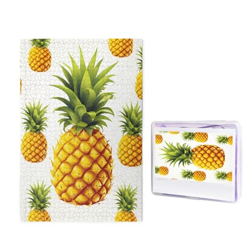Puzzle für Erwachsene, personalisiertes Holzpuzzle, 1000 Teile, Fotopuzzle, Bild-Puzzle, gelbe Ananas, individuelle Puzzles, Hochzeitspuzzles für Geburtstag, Weihnachten Puzzle für Erwachsene, personalisiertes Holzpuzzle, 1000 Teile, Fotopuzzle, Bild-Puzzle, gelbe Ananas, individuelle Puzzles, Hochzeitspuzzles für Geburtstag, Weihnachten von LHCVSFGW