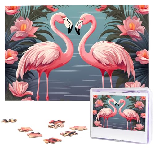 Puzzle für Erwachsene, personalisiertes Holzpuzzle, 1000 Teile, Fotopuzzle, Bilder-Puzzle, Herde tropischer Flamingos, benutzerdefinierte Puzzles, Hochzeitspuzzles für Geburtstag, Weihnachten Puzzle für Erwachsene, personalisiertes Holzpuzzle, 1000 Teile, Fotopuzzle, Bilder-Puzzle, Herde tropischer Flamingos, benutzerdefinierte Puzzles, Hochzeitspuzzles für Geburtstag, Weihnachten von LHCVSFGW