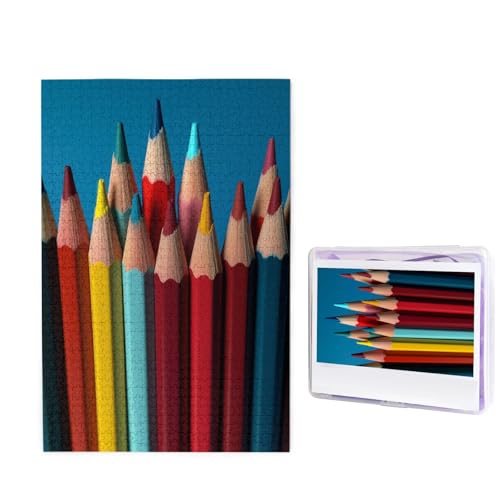 Puzzle für Erwachsene, personalisiertes Holzpuzzle, 1000 Teile, Fotopuzzle, Bilder-Puzzle, bunte Bleistifte, individuelle Puzzles, Hochzeitspuzzles für Geburtstag, Weihnachten Puzzle für Erwachsene, personalisiertes Holzpuzzle, 1000 Teile, Fotopuzzle, Bilder-Puzzle, bunte Bleistifte, individuelle Puzzles, Hochzeitspuzzles für Geburtstag, Weihnachten von LHCVSFGW