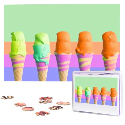 Puzzle für Erwachsene, personalisiertes Holzpuzzle, 1000 Teile, Fotopuzzle, Bildpuzzle, Eiscreme, Regenbogen-Farbverlauf, benutzerdefinierte Puzzles, Hochzeitspuzzles für Geburtstag, Weihnachten Puzzle für Erwachsene, personalisiertes Holzpuzzle, 1000 Teile, Fotopuzzle, Bildpuzzle, Eiscreme, Regenbogen-Farbverlauf, benutzerdefinierte Puzzles, Hochzeitspuzzles für Geburtstag, Weihnachten von LHCVSFGW