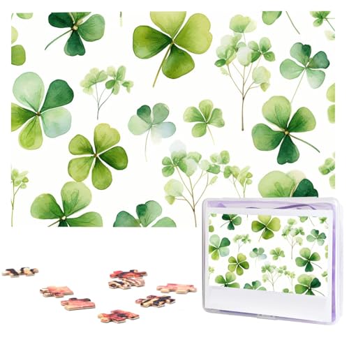 Puzzle für Erwachsene, personalisiertes Holzpuzzle, 1000 Teile, Fotopuzzle, Bildpuzzle, Kleeblatt, benutzerdefinierte Puzzles, Hochzeitspuzzles für Geburtstag, Weihnachten Puzzle für Erwachsene, personalisiertes Holzpuzzle, 1000 Teile, Fotopuzzle, Bildpuzzle, Kleeblatt, benutzerdefinierte Puzzles, Hochzeitspuzzles für Geburtstag, Weihnachten von LHCVSFGW