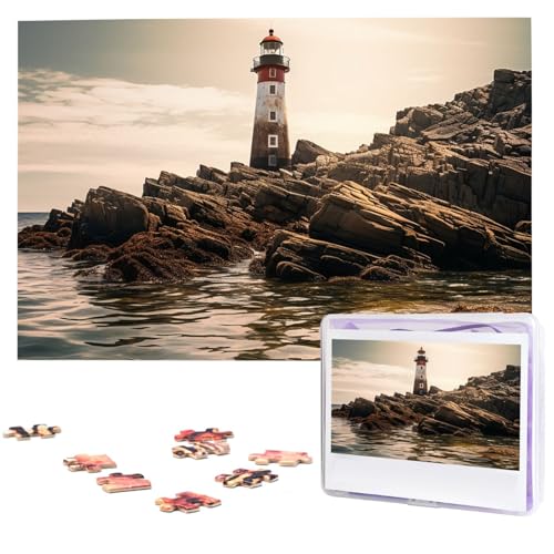 Puzzle für Erwachsene, personalisiertes Holzpuzzle, 1000 Teile, Fotopuzzle, Bildpuzzle, Leuchtturm, benutzerdefinierte Puzzles, Hochzeitspuzzles für Geburtstag, Weihnachten Puzzle für Erwachsene, personalisiertes Holzpuzzle, 1000 Teile, Fotopuzzle, Bildpuzzle, Leuchtturm, benutzerdefinierte Puzzles, Hochzeitspuzzles für Geburtstag, Weihnachten von LHCVSFGW