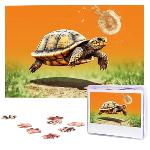 Puzzle für Erwachsene, personalisiertes Holzpuzzle, 1000 Teile, Fotopuzzle, Bildpuzzle, Schildkröte, springen, benutzerdefinierte Puzzles, Hochzeitspuzzles für Geburtstag, Weihnachten Puzzle für Erwachsene, personalisiertes Holzpuzzle, 1000 Teile, Fotopuzzle, Bildpuzzle, Schildkröte, springen, benutzerdefinierte Puzzles, Hochzeitspuzzles für Geburtstag, Weihnachten von LHCVSFGW