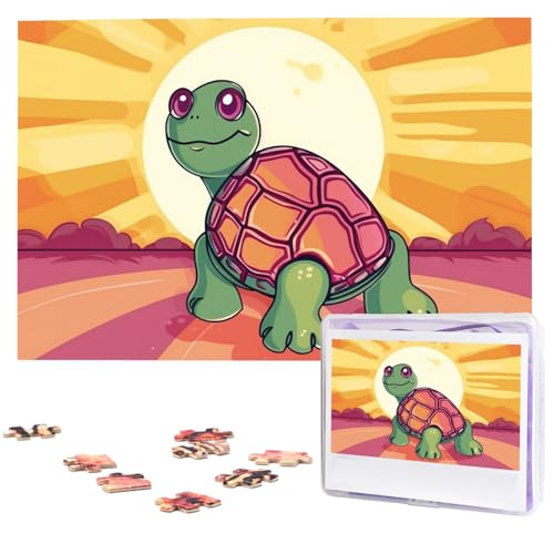 Puzzle für Erwachsene, personalisiertes Holzpuzzle, 1000 Teile, Fotopuzzle, Bildpuzzle, Schildkröte in der Sonne, benutzerdefinierte Puzzles, Hochzeitspuzzles für Geburtstag, Weihnachten Puzzle für Erwachsene, personalisiertes Holzpuzzle, 1000 Teile, Fotopuzzle, Bildpuzzle, Schildkröte in der Sonne, benutzerdefinierte Puzzles, Hochzeitspuzzles für Geburtstag, Weihnachten von LHCVSFGW
