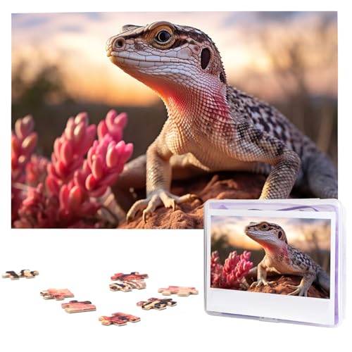 Puzzle für Erwachsene, personalisiertes Holzpuzzle, 1000 Teile, Fotopuzzle, Bildpuzzle, weiße Eidechse, benutzerdefinierte Puzzles, Hochzeitspuzzles für Geburtstag, Weihnachten Puzzle für Erwachsene, personalisiertes Holzpuzzle, 1000 Teile, Fotopuzzle, Bildpuzzle, weiße Eidechse, benutzerdefinierte Puzzles, Hochzeitspuzzles für Geburtstag, Weihnachten von LHCVSFGW