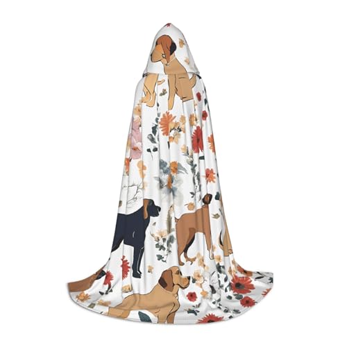 LHFIOHIRG Cartoon Katze und Hund Teenager Halloween Kapuzenumhang Langer Umhang mit übergroßer Kapuze für Cosplay Kostüm Partys LHFIOHIRG Cartoon Katze und Hund Teenager Halloween Kapuzenumhang Langer Umhang mit übergroßer Kapuze für Cosplay Kostüm Partys von LHFIOHIRG