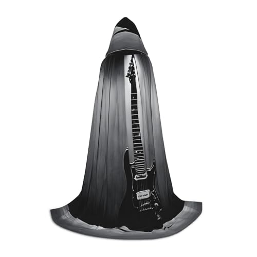LHFIOHIRG E-Gitarre Teenager Halloween Kapuzenumhang Langer Umhang mit übergroßer Kapuze für Cosplay-Kostümpartys LHFIOHIRG E-Gitarre Teenager Halloween Kapuzenumhang Langer Umhang mit übergroßer Kapuze für Cosplay-Kostümpartys von LHFIOHIRG