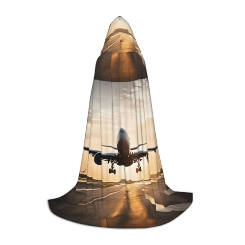 LHFIOHIRG Flugzeug Teenager Halloween Kapuzenumhang Langer Umhang mit übergroßer Kapuze für Cosplay Kostüm Partys LHFIOHIRG Flugzeug Teenager Halloween Kapuzenumhang Langer Umhang mit übergroßer Kapuze für Cosplay Kostüm Partys von LHFIOHIRG
