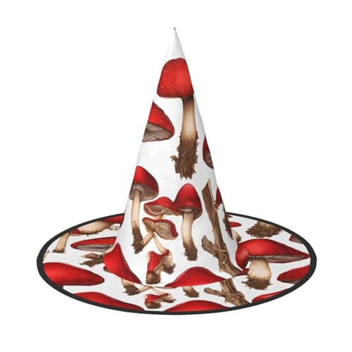 LHFIOHIRG Hexenhut für Erwachsene, faltbar, spitzer Hut, Halloween-Kostüm, Zubehör für Damen, Cosplay, Partys, Urlaubsdekoration LHFIOHIRG Hexenhut für Erwachsene, faltbar, spitzer Hut, Halloween-Kostüm, Zubehör für Damen, Cosplay, Partys, Urlaubsdekoration von LHFIOHIRG