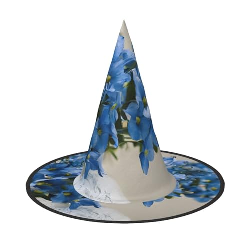 LHFIOHIRG Hexenhut für Erwachsene, faltbar, spitzer Hut, Halloween-Kostüm, Zubehör für Damen, Cosplay, Partys, Urlaubsdekoration LHFIOHIRG Hexenhut für Erwachsene, faltbar, spitzer Hut, Halloween-Kostüm, Zubehör für Damen, Cosplay, Partys, Urlaubsdekoration von LHFIOHIRG