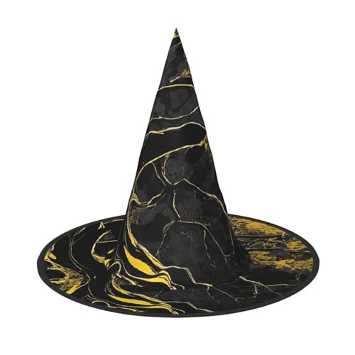LHFIOHIRG Hexenhut für Erwachsene, faltbar, spitzer Hut, Halloween-Kostüm, Zubehör für Damen, Cosplay, Partys, Urlaubsdekoration LHFIOHIRG Hexenhut für Erwachsene, faltbar, spitzer Hut, Halloween-Kostüm, Zubehör für Damen, Cosplay, Partys, Urlaubsdekoration von LHFIOHIRG