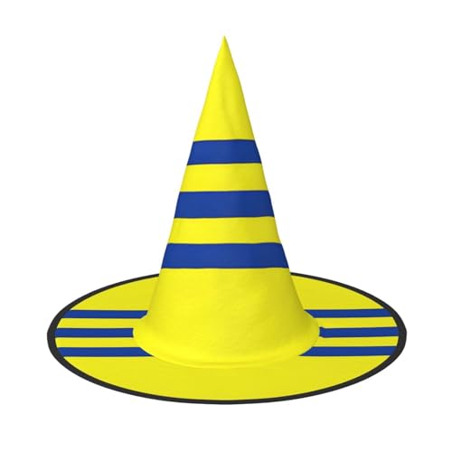 LHFIOHIRG Hexenhut für Erwachsene, faltbar, spitzer Hut, Halloween-Kostüm, Zubehör für Damen, Cosplay, Partys, Urlaubsdekoration von LHFIOHIRG