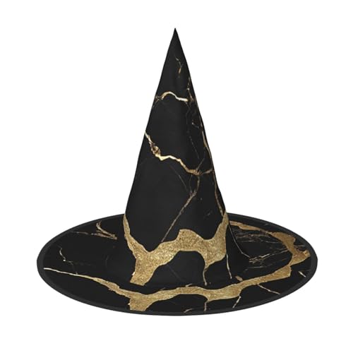 LHFIOHIRG Hexenhut für Erwachsene, faltbar, spitzer Hut, Halloween-Kostüm, Zubehör für Damen, Cosplay, Partys, Urlaubsdekoration LHFIOHIRG Hexenhut für Erwachsene, faltbar, spitzer Hut, Halloween-Kostüm, Zubehör für Damen, Cosplay, Partys, Urlaubsdekoration von LHFIOHIRG