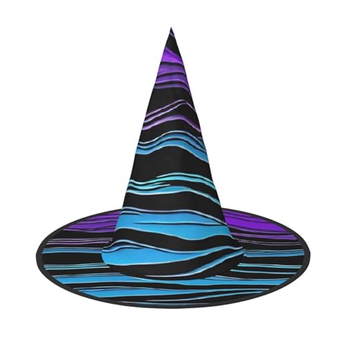 LHFIOHIRG Hexenhut für Erwachsene, faltbar, spitzer Hut, Halloween-Kostüm, Zubehör für Damen, Cosplay, Partys, Urlaubsdekoration LHFIOHIRG Hexenhut für Erwachsene, faltbar, spitzer Hut, Halloween-Kostüm, Zubehör für Damen, Cosplay, Partys, Urlaubsdekoration von LHFIOHIRG